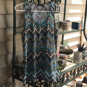 Apt 9 brand dress up, or down tank top Sz L